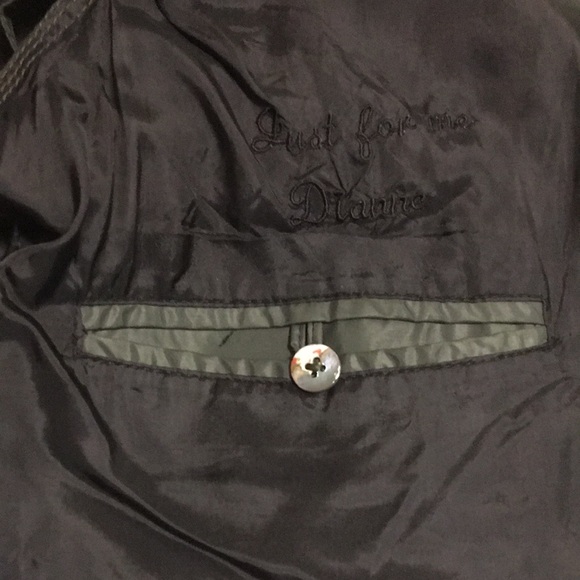 Designer Maxi Trench In Dark Green Size L - Picture 11 of 13